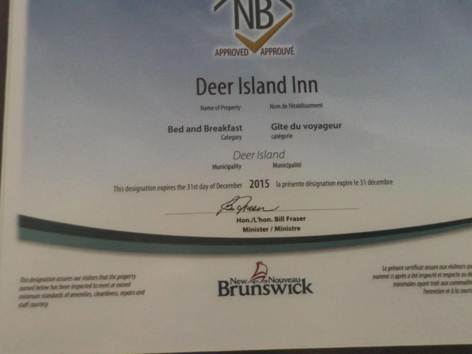 Deer Island Inn Lords Cove Экстерьер фото